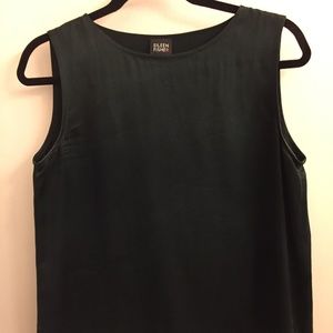 100% silk Eileen Fisher sleeveless tank S